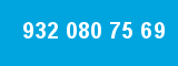932 080 75 69 932 080 75 69